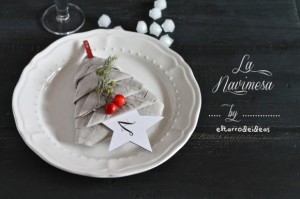 Mesa de Navidad DIY