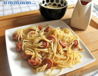 Recetas con espaguettis y salchichas