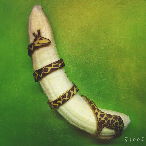 Stephan Brusche-arte con bananas