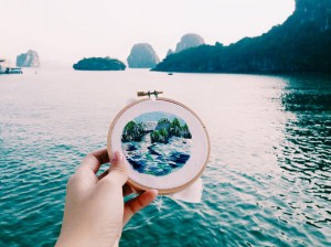 bordados paisajes teeteeheehee