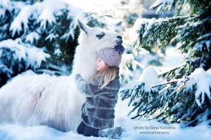 NIÑOS, ANIMALES Y FRÍO