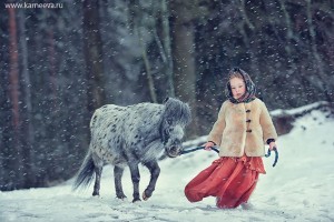 NIÑOS, ANIMALES Y FRÍO