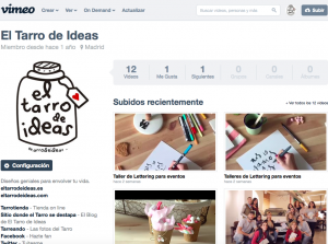 Vimeo El Tarro de ideas