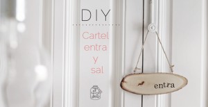 Cartel bienvenida