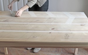 mesa diy pintura