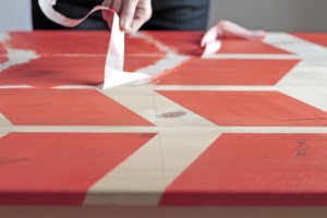 tutorial diy mesa pintada