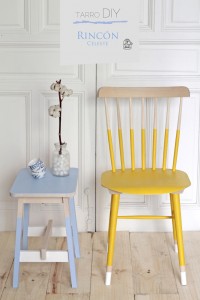 silla pintada