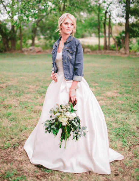 vestido boda rural