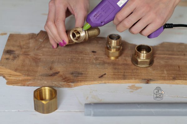 candelabro diy