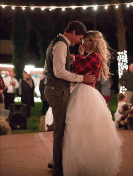 vestido novia country