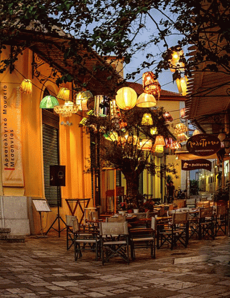 terraza de calle street terrace
