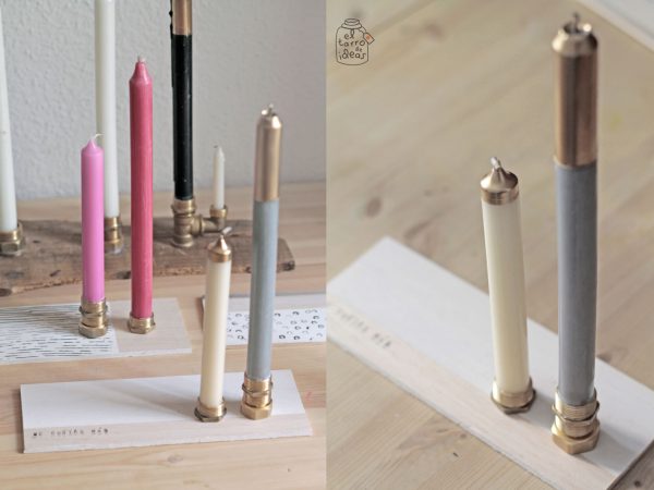 CANDELABROS DIY