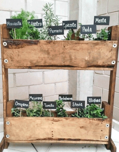 handmade wood box orchard