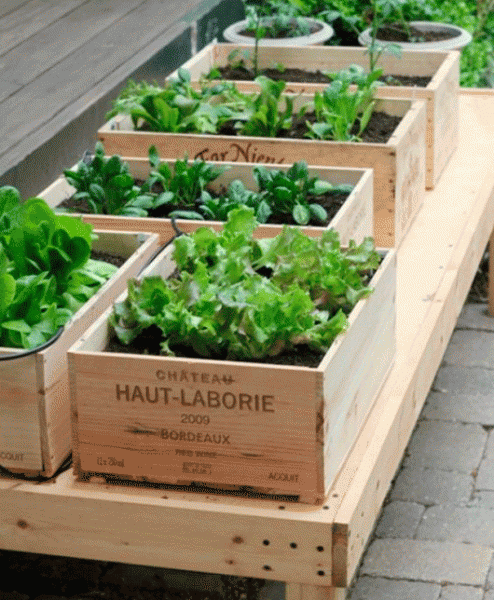 wood box orchard terrace handmade
