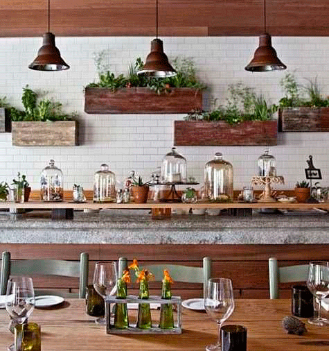 diy wood box kitchen wall orchard