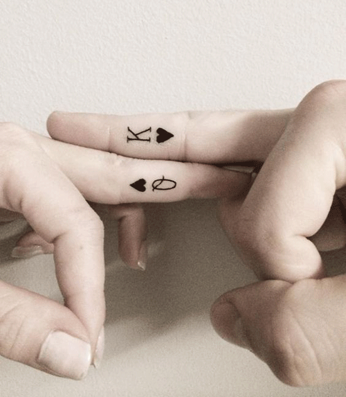 tatuaje rey reina poker bodas