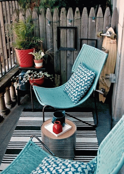 inspiracion decoracion terraza pequeña
