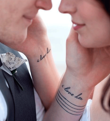 tatuaje de boda