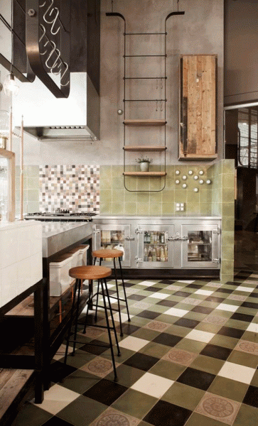 inspiración home deco industrial style cool