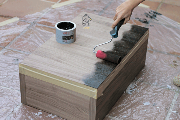pintar muebles pintura decoración pizarra diy ikea hazlo tu mismo bricolaje inspiración ideas infantil