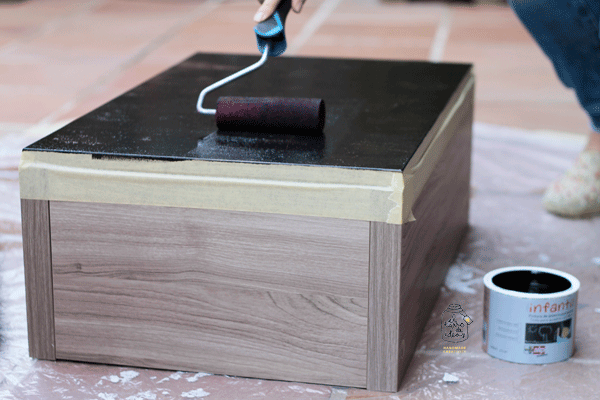 pintar muebles pintura decoración pizarra diy ikea hazlo tu mismo bricolaje inspiración ideas infantil