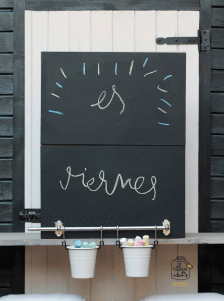 pintar muebles pintura decoración pizarra diy ikea hazlo tu mismo bricolaje inspiración ideas infantil