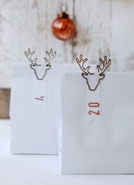 adviento advent christmas calendar decoration copper wall inspiration noel kids handmade creativity lego amazing deer houses paper bag easy project envelope