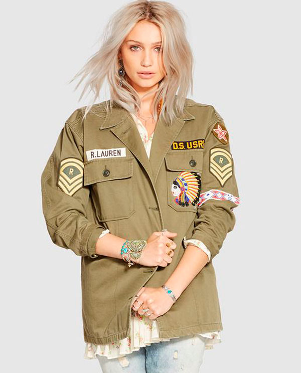 moda militar tendencias trendy outfit style woman mujer military look 
