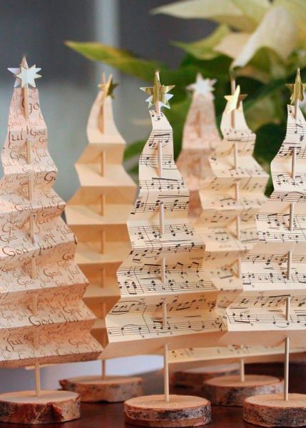 adorno navidad diy hazlo tu mismo piñas renos árbol navideño hogar decoración inspiración