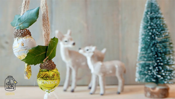 bombones, decoración, árbol, navidad, diy, hazlo tu mismo, tutorial, handmade, creativo, creatividad, paso a paso