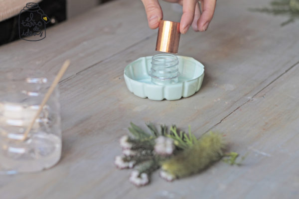 meseros reciclaje tutorial diy handmade deco bodas originales