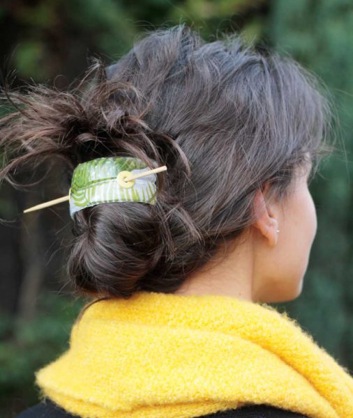 pasador pelo prendedor tutorial paso a paso complementos