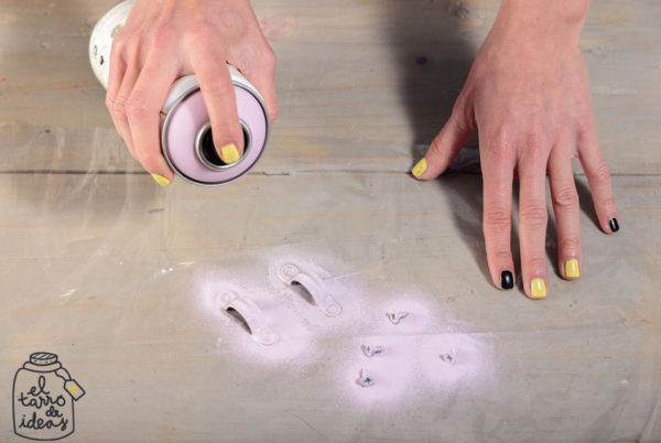 huerto, chalk paint, spray, pintura, manualidades, pintar