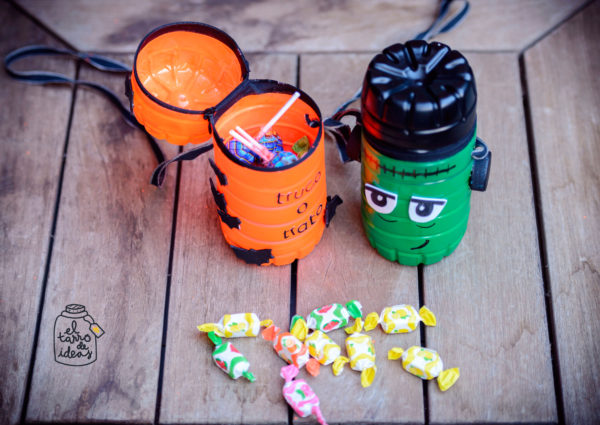 caramelos, caramelaco, monstruos, truco o trato, caramelos, halloween, manualidades, diy, handmade