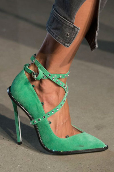 greenery, color, boda, decoracion, zapatos, trendy, style
