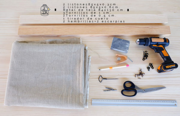 cortina, diy, handmade, decoracion, home, materiales