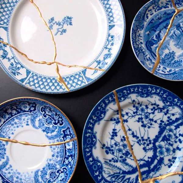 kintsukuroi, ceramica, artesania, japones, tecnica reparacion,