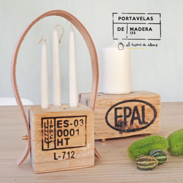 portavelas, reciclaje, madera, diy, handmade, tutorial, hazlo tu mismo, pale, manualidades, reciclar, decoracion, velas, candelabro, navidad, navideño