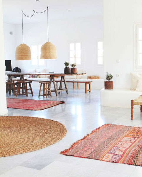 alfombras, tendencia decoracion, cocina, home deco, invierno