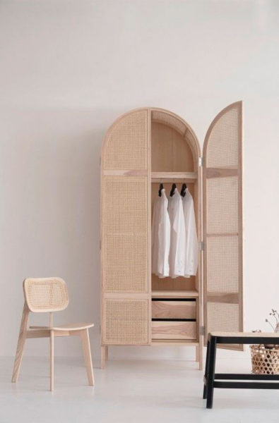 Wicker, mimbre, muebles, decoracion, interiores, inspiracion, artesania, artesanal, tendencia, armarios, sillas, lamparas, camas, cabeceros