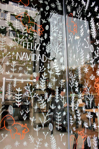 decoracion, ventana, navidad, pintar en cristal, navideño, fiestas, adornos de navidad, decoracion diy, handmade, coronas navidad, estrellas navidad