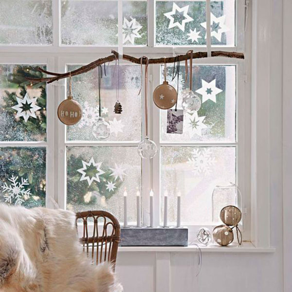 decoracion, ventana, navidad, pintar en cristal, navideño, fiestas, adornos de navidad, decoracion diy, handmade, coronas navidad, estrellas navidad